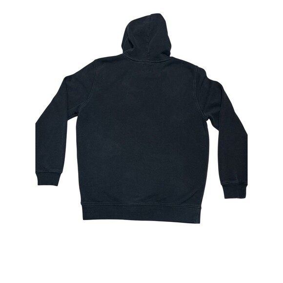 Gap 1969‎ Black Men’s Hoodie Spellout Graphic Kangaroo Pouch Small Y2K Inspired - Picture 5 of 6